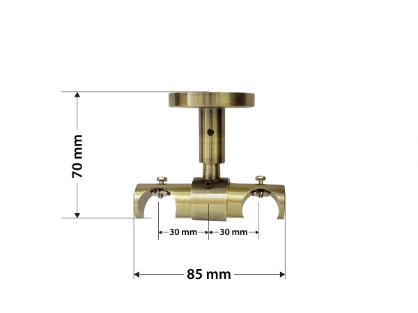 držiak 19x19 stropný