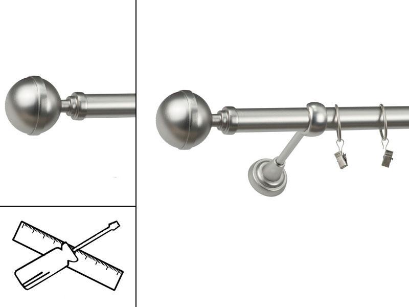 Garniža 25mm - 1rad - KALISTO - satin