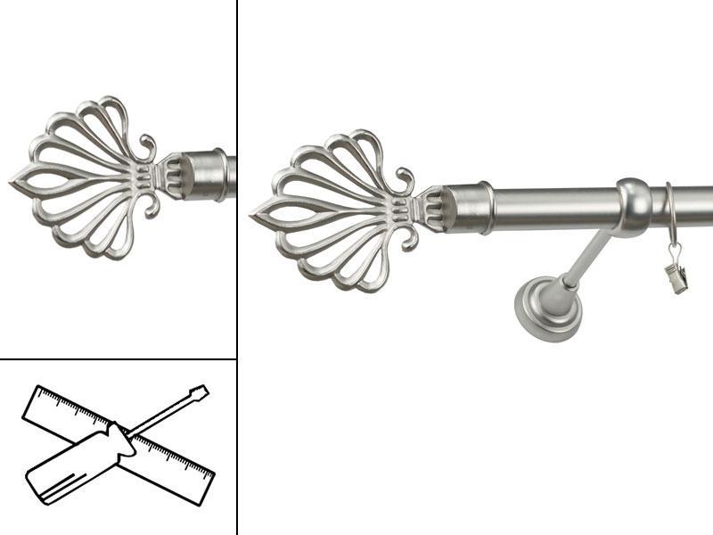 Garniža 25mm - 1rad - MODERN - satin