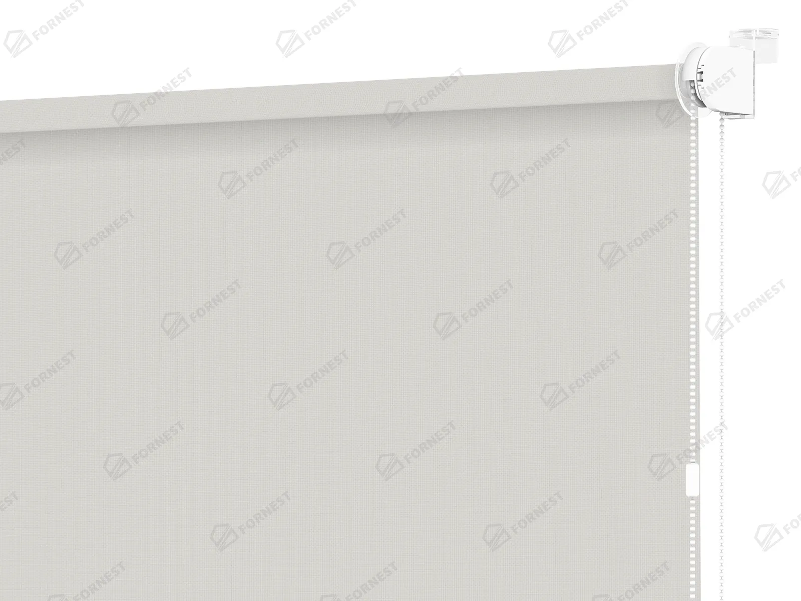 Roleta MINI - látka Eden 134 - svetlo sivá