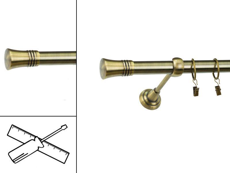 Garniža 25mm - 1rad - CAPRI - antik