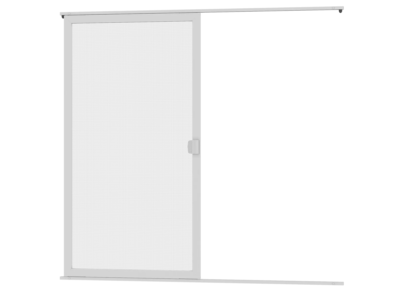 Sieťky na DVERE- posuvné - SIVÁ - bez priečky