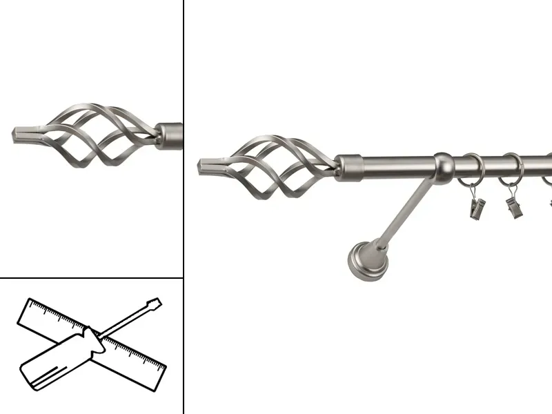 Garniža 19mm - 1rad - GUĽA AZUR - satin