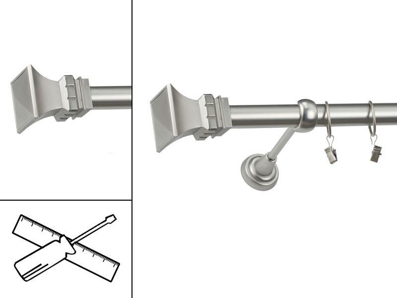 Garniža 25mm - 1rad - VEŽA - satin