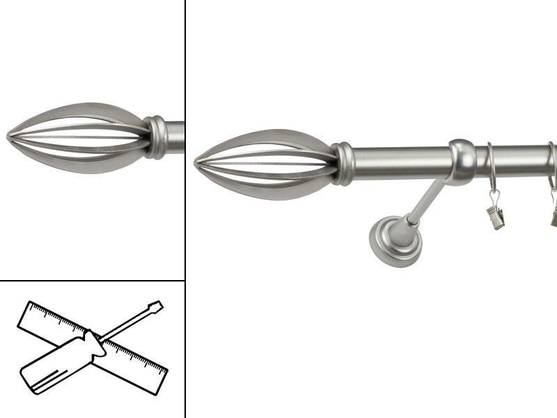 Garniža 25mm - 1rad - PANTEON - satin