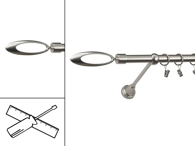 Garniža 19mm - 1rad - VENEZIA - satin