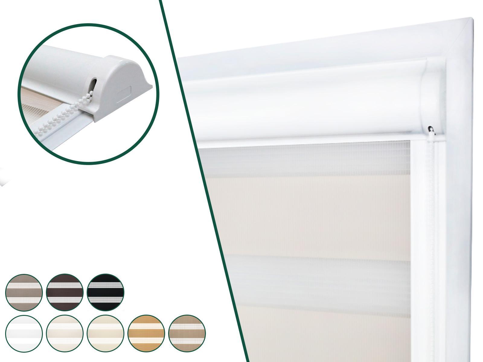 Roleta SWING - deň a noc - látka MIAMI