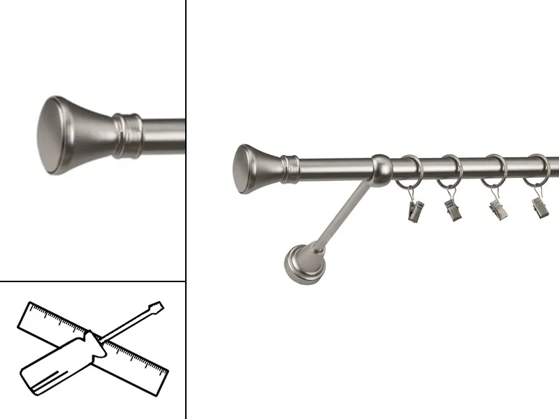 Garniža 19mm - 1rad - KOLOSEO - satin