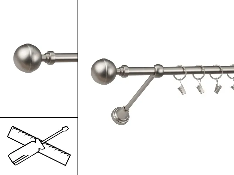 Garniža 16mm - 1rad - KALISTO - satin