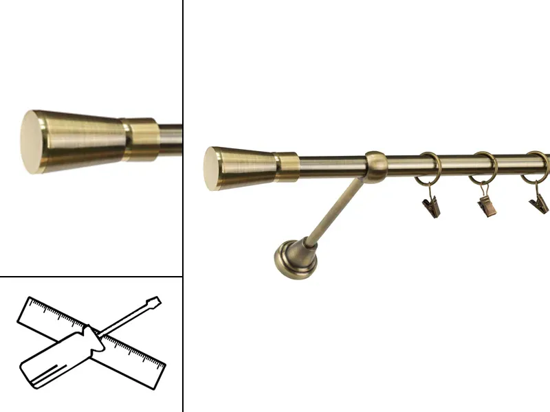 Garniža 19mm - 1rad - RIMINY - antik