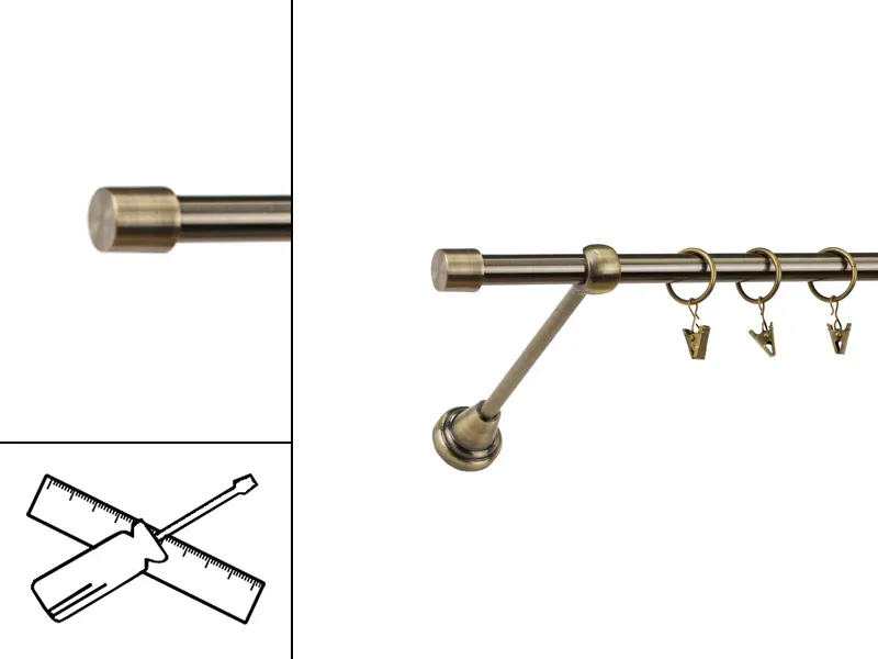Garniža 16mm - 1rad - PULLO - antik