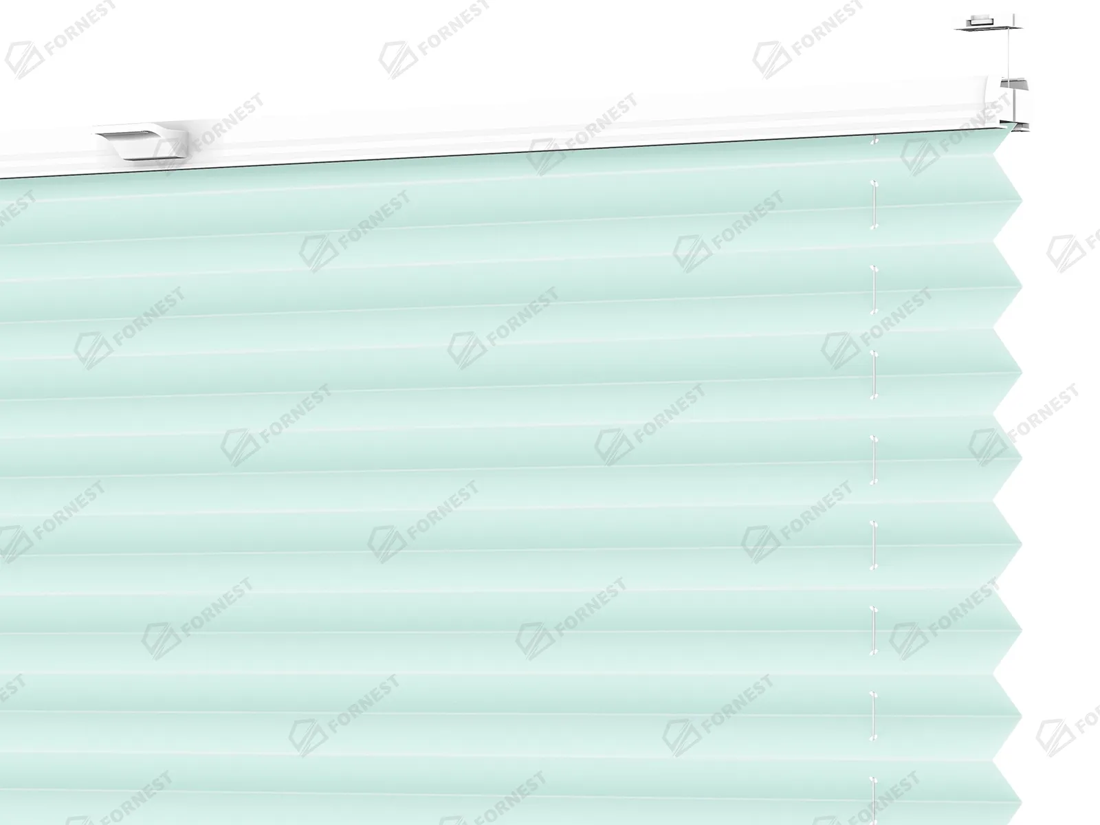 Plisé rolety LUX - látka Cool mint 11069 - PEARL