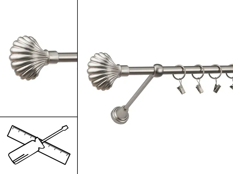 Garniža 16mm - 1rad - MUŠĽA - satin