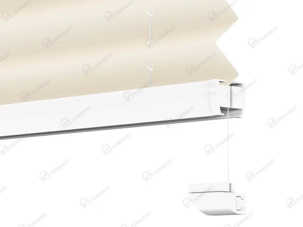 Plisé rolety LUX - látka Almond 11063 - PEARL 8