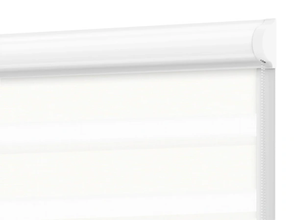 Roleta SWING PREMIUM - deň a noc - látka Maurícius 62 - slonová kosť