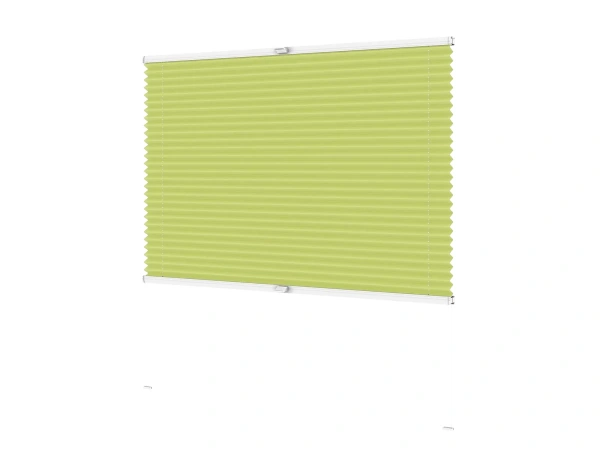 Plisé rolety LUX - látka Fresh lime 11193 - BLACKOUT (zatemňujúca) 2