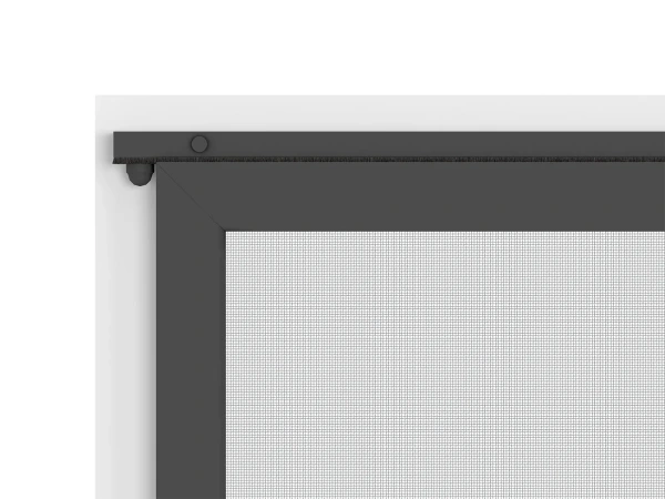 Siete proti hmyzu na DVERE - posuvné - ANTRACIT - RAL 7016 - bez priečky 6