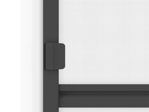 Siete proti hmyzu na DVERE - pántové - ANTRACIT - RAL 7016 - s priečkou 5