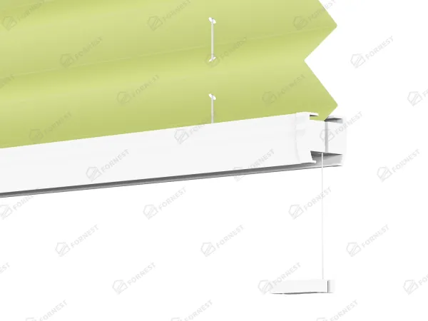 Plisé rolety LUX - látka Fresh lime 11193 - BLACKOUT (zatemňujúca) 6