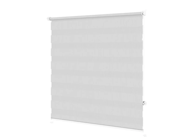 Roleta MINI - deň a noc - látka Bahama 1821 - svetlo sivá 2