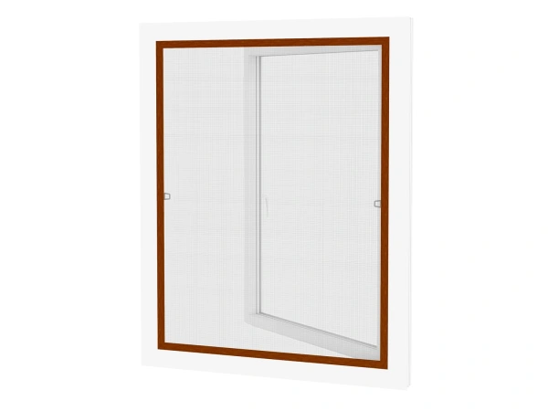 Siete proti hmyzu na OKNO - pevné - ČEREŠŇA drevoimitácia 1