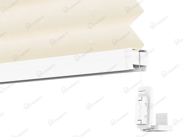 Plisé rolety LUX - látka Almond 11063 - PEARL 4