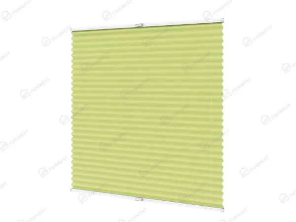 Plisé rolety LUX - látka Fresh lime 11193 - BLACKOUT (zatemňujúca) 1