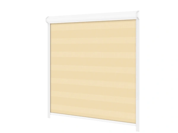 Roleta SWING PREMIUM - deň a noc - látka Zakynthos 05 - croissant 2