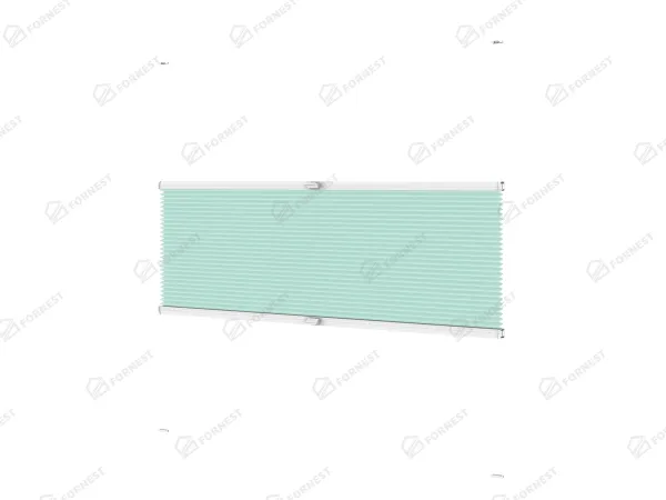 Plisé rolety LUX - látka Cool mint 11240 - BLACKOUT (zatemňujúca) 3