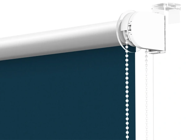 Roleta MINI - látka Madagaskar 065 - kráľovská modrá -  (thermo) 2