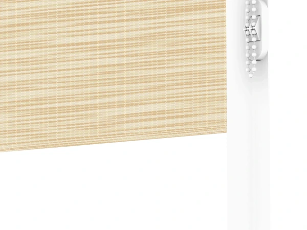 Roleta SWING PREMIUM - deň a noc - látka Maurícius 63 - svetlo žltá (borovica) 4