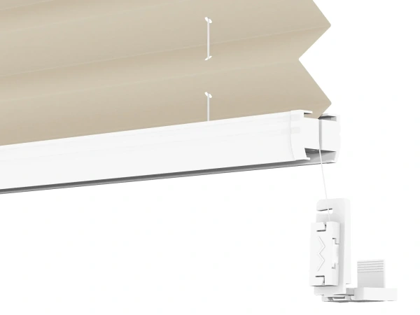 Plisé rolety LUX - látka Crafted Linen 11197 - BLACKOUT (zatemňujúca) 4