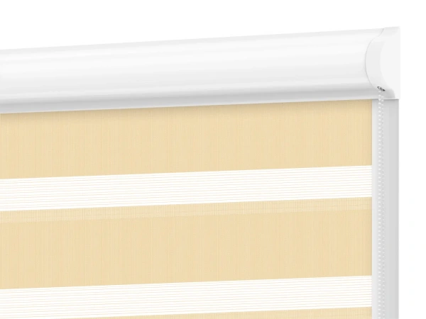 Roleta SWING PREMIUM - deň a noc - látka Zakynthos 05 - croissant