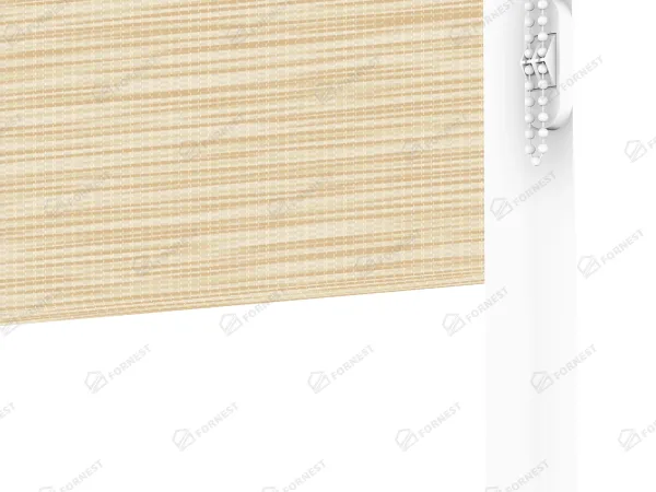 Roleta SWING - deň a noc - látka Maurícius 63 - svetlo žltá (borovica) 4