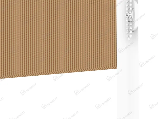 Roleta SWING LITE - deň a noc - látka Miami 1305 - mliečna čokoláda 4