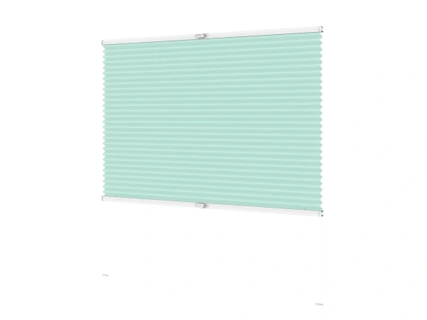 Plisé rolety LUX - látka Cool mint 11240 - BLACKOUT (zatemňujúca) 2