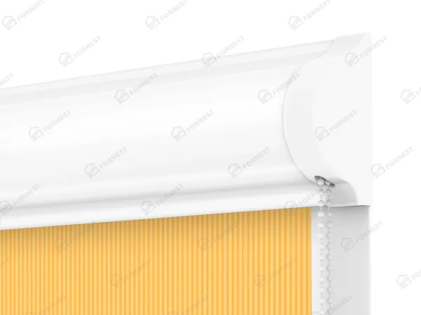 Roleta SWING - deň a noc - látka Bahama 1803 - svetlo oranžová 3