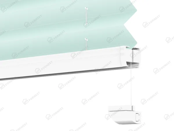 Plisé rolety LUX - látka Cool mint 11240 - BLACKOUT (zatemňujúca) 8