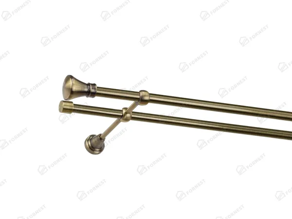 Garniža 16x16mm - 2rady - KOLOSEO - antik 1