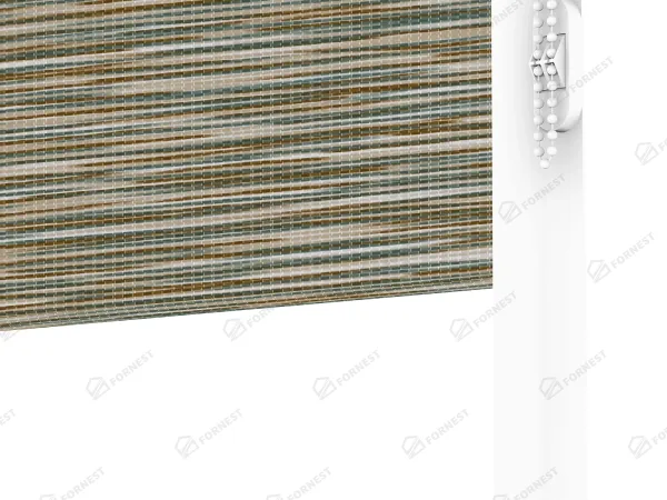 Roleta SWING - deň a noc - látka Maurícius 64 - canvas dekor 4