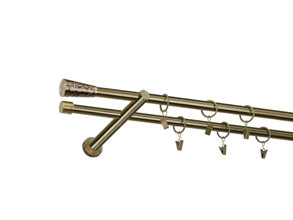 Garniža 16x16mm - 2rady - SEVILLA - antik