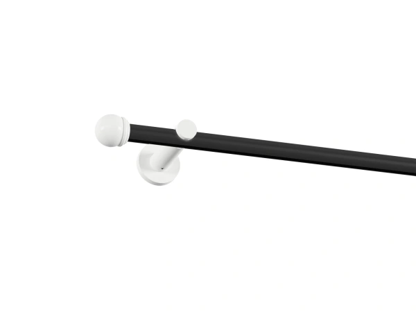 Garniža 19mm drážková tyč - 1rad - TODI MAX - čierno biela 1