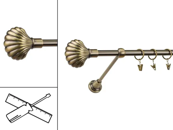 Garniža 16mm - 1rad - MUŠĽA - antik