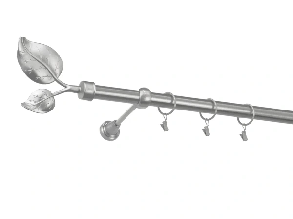 Garniža 25mm - 1rad - LIST VEĽKÝ - satin