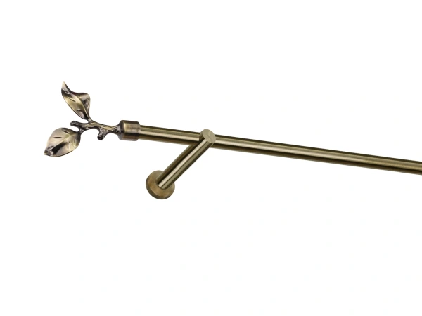 Garniža 16mm - 1rad - LIST ROSE - antik 1