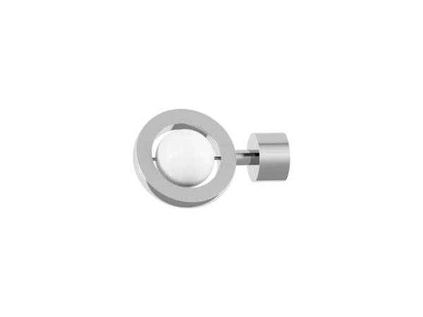 Garniža 19x19mm obyčajná tyč - 2rady - SFERA - čierno biela 2