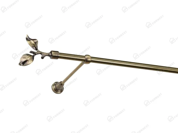 Garniža 16mm - 1rad - LIST ROSE - antik 1