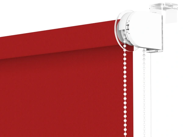 Roleta MINI - látka Madagaskar 208 - červená - (zatemňujúca) 2