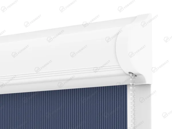 Roleta SWING LITE - deň a noc - látka Bahama 1810 - tmavo modrá 3