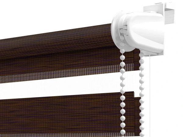 MINI+ roló - Mauritius sávroló szövet - 66 sötétbarna (wenge) 3